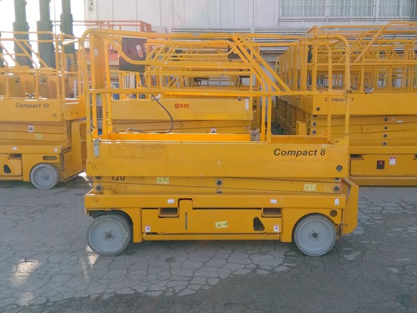 Plataforma tijera eléctrica 8M HAULOTTE COMPACT 8