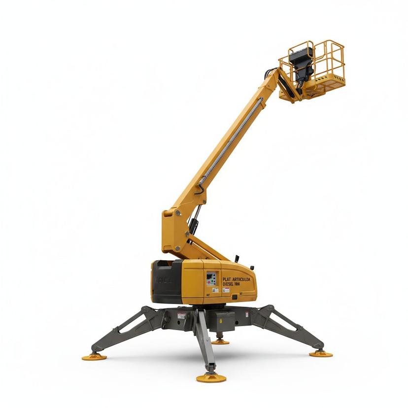 Plataforma Articulada Diésel 18m 4x4 con jib