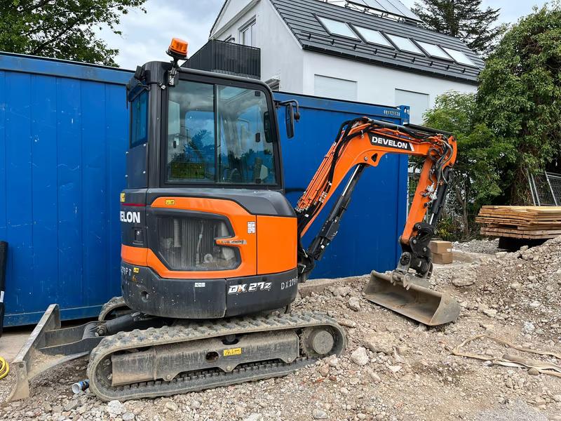 Miniexcavadora  Develon DX 27 Z-7