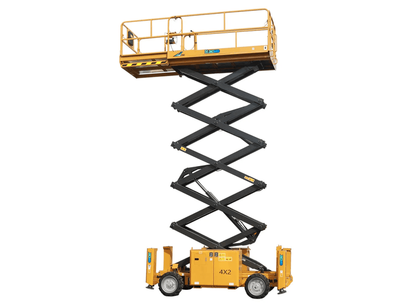 Plataforma de tijera eléctrica 4x4 XCMG XG1218ERT